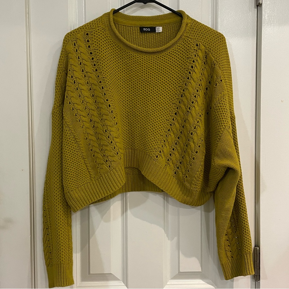 Cropped sweater